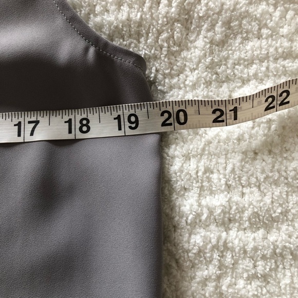 All Saints Heny Top Gray Left Knot Detail Size 2 - Picture 14 of 16